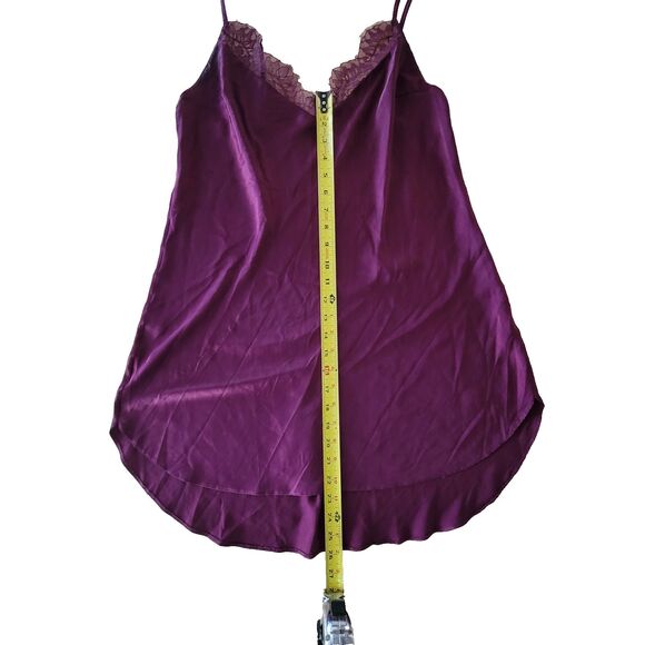 Victoria’s Secret Lace Nightie, Plum Purple, Adjustable, Size Large Lingerie - Picture 4 of 8